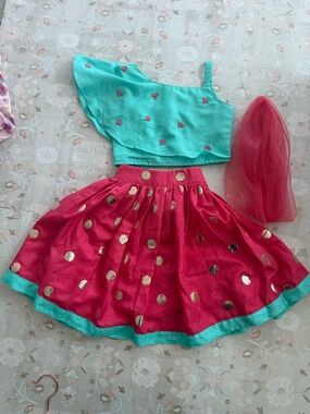 Beautiful Toddler Ghagra Choli